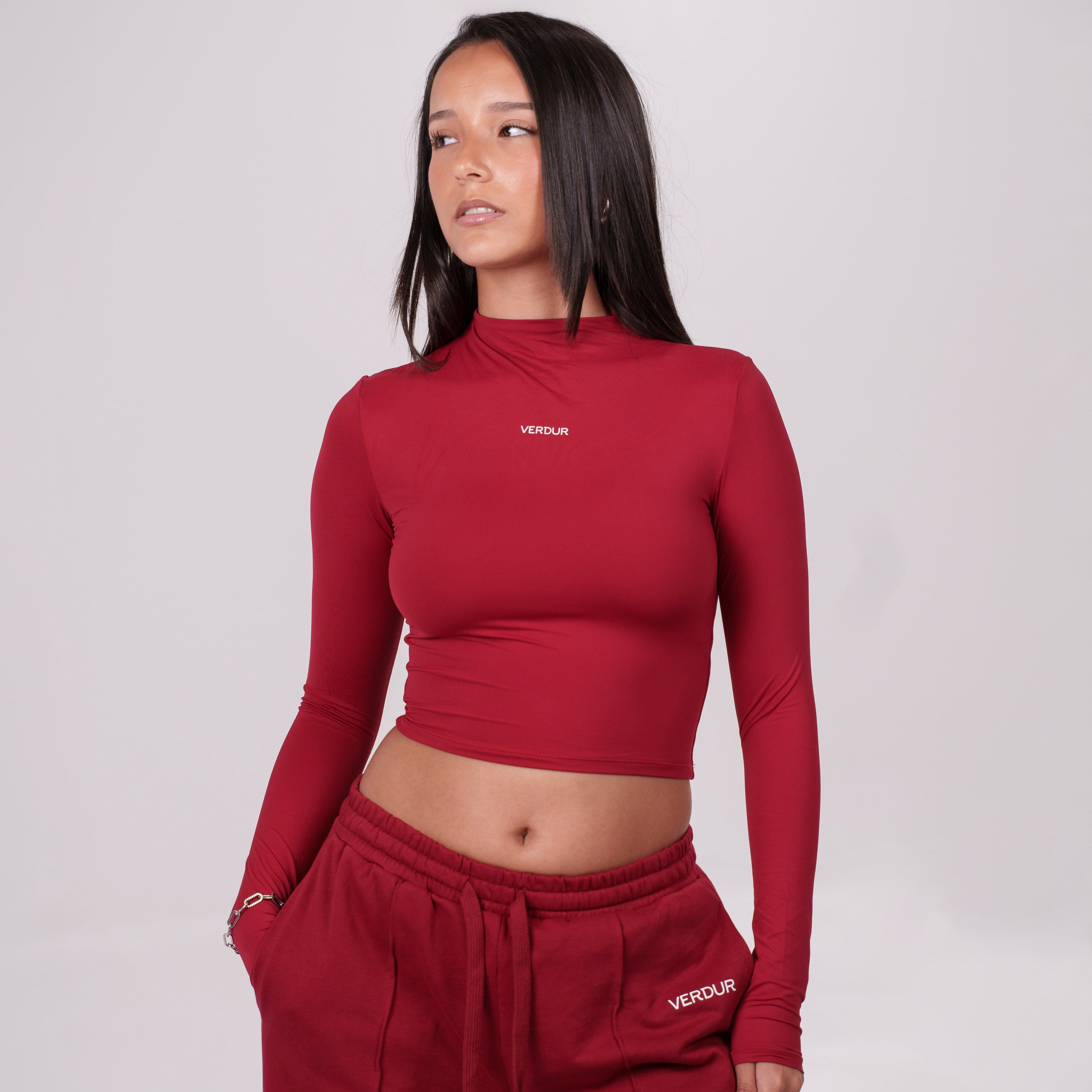 Unite Longsleeve Kersenrood