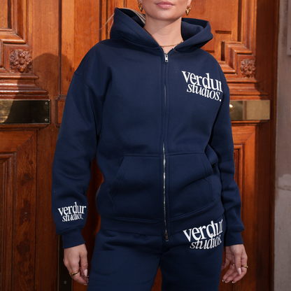 Verdur Studios Vest Navy