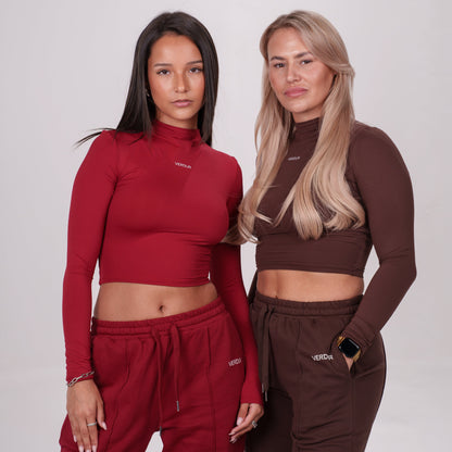 Unite Longsleeve Kersenrood